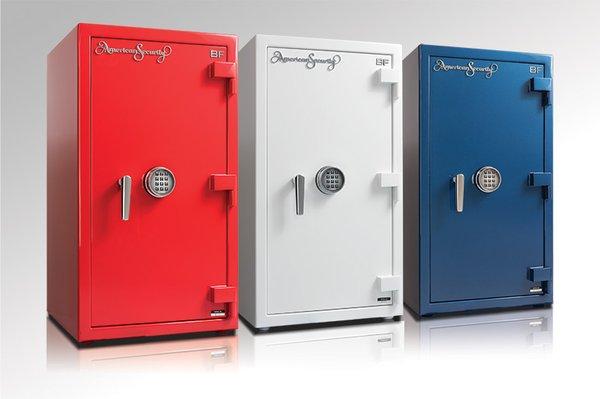 AMSEC BF Burglary and Fire Home Safes come in a variety of attractive finishes.