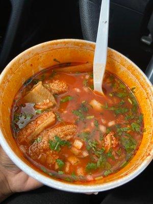 Menudo !! So delicious and flavorful. Seasoned to perfection