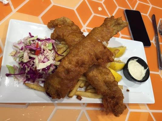 Fish & chips $10