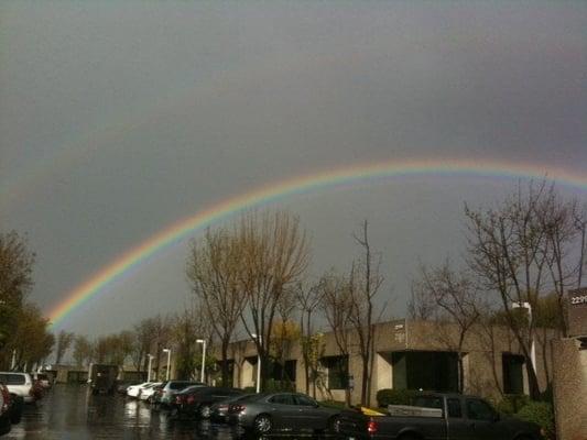 Right after a rain storm right outside of the clinic 12/10