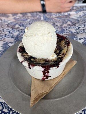 Blueberry cobbler/pie