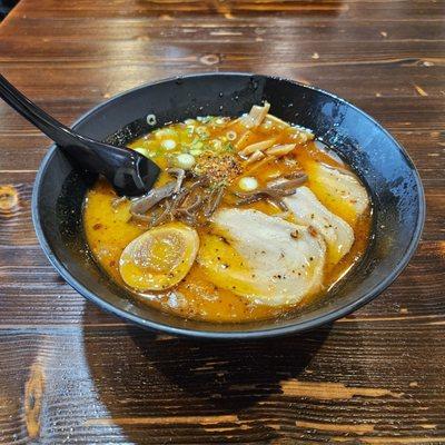 Spicy Burn Garlic Tonkotsu Ramen