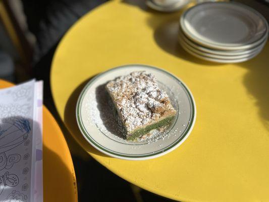 Green Tea Coffee Cake