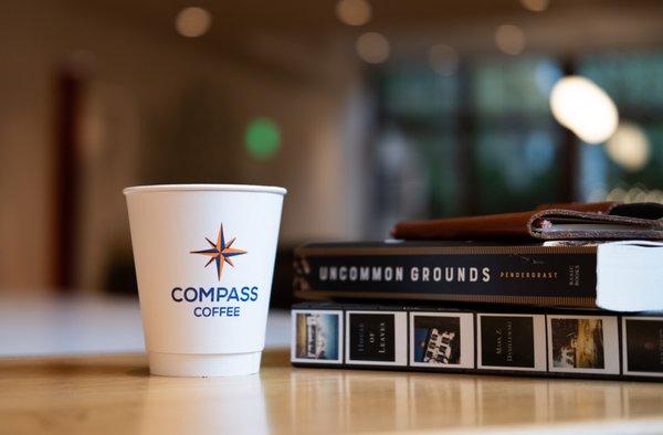 A Cup of Compass Coffee and Books