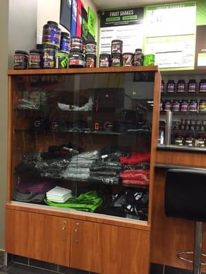 Supplements and Apparel