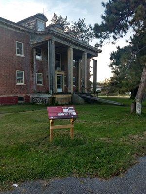 One of the Shaker homes but you can't go in because there's asbestos