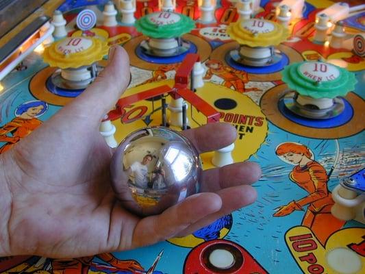 Steel Balls Required to play Pinball