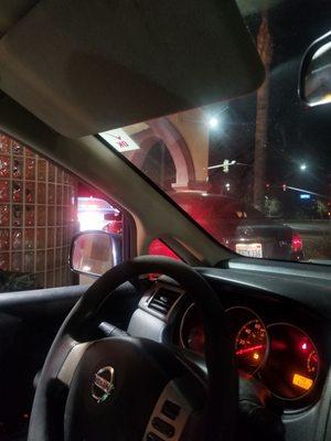 Waiting 20 minutes in drive thru to get food they forgot.