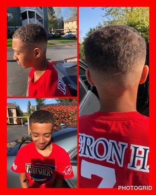 Had a very hard time finding  A barber that can cut my sons hair , thank God we found : Bailey #96 &  on a Sunday. Great experience