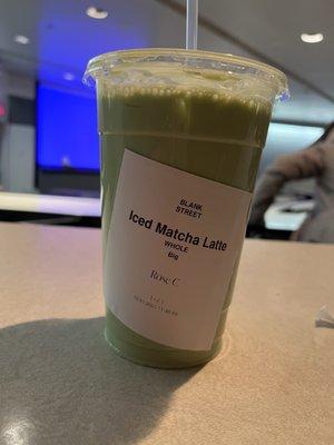 Iced Matcha Latte Whole Milk Don't recommend whole milk. Doesn't taste good.