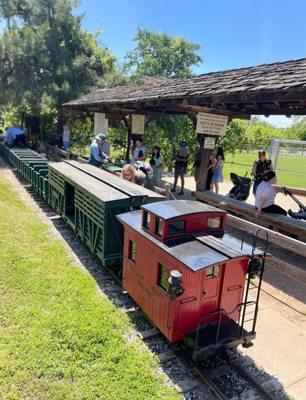 This 12 inch gauge railroad is the only one in the US, in fact it's 1 of 7 mini replica steam powered railroads in CA! Only $3 each!