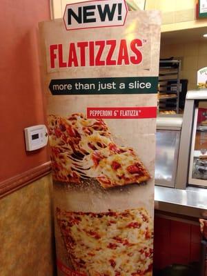 They're now serving Flatizzas!