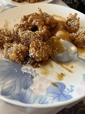 Sesame chicken