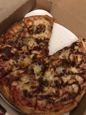 BBQ chicken Pizza