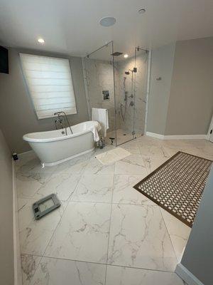 Master bathroom remodel