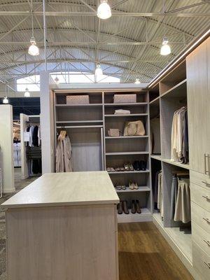 They have everything you need to build this closet or any closet space of one dreams or just functionality!