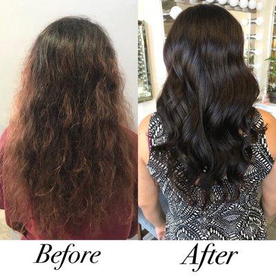 Hair makeover by Kristel