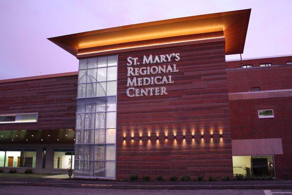 St. Mary's Main Entrance located at 93 Campus Avenue