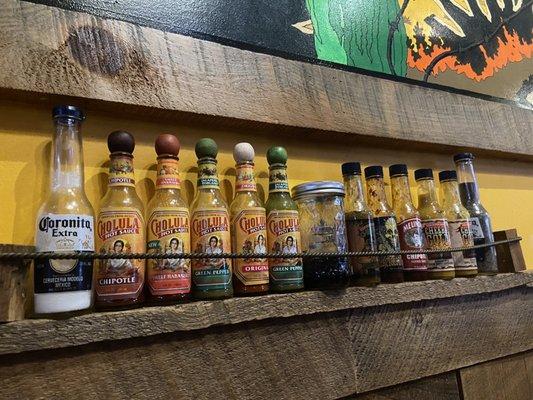 Hot sauces