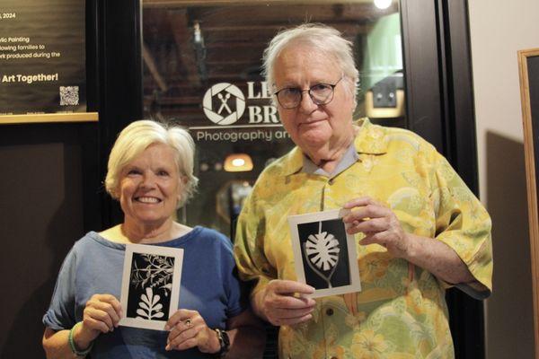 Photogram Card-Making Workshop. Photograms are a camera-less photography process.