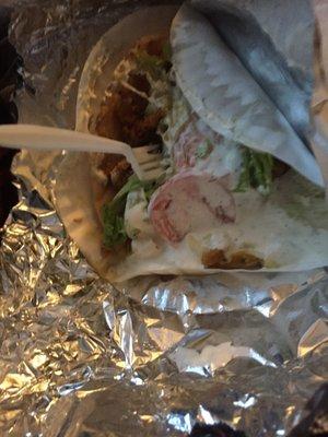 Chicken gyro