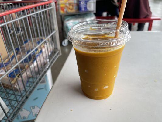 Mango smoothie is new.