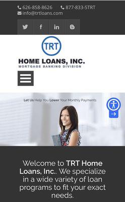 TRT HOME LOANS