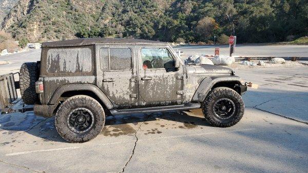 After a day of mudding