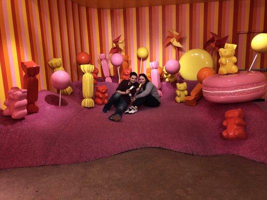 Gummy bear room!!