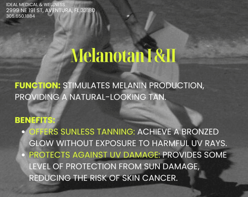 Melanotan 1 and 2