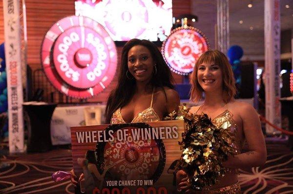 Wheels of Winners at Viejas Casino & Resort powered by Downtown Dolls