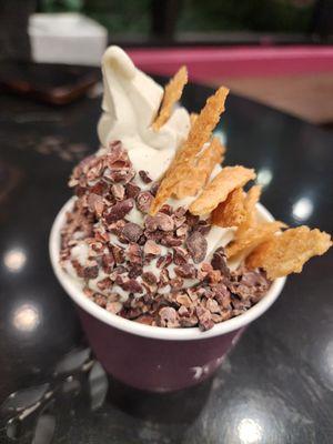 Small Mint Magic with Cacao Nibs & Waffle Chips