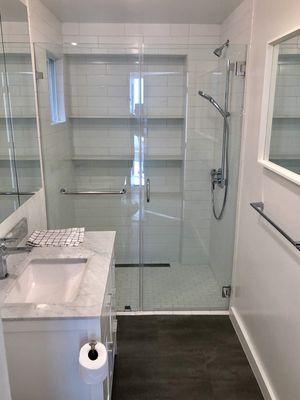 Another day another shower door.