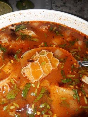 Menudo with Honeycomb tripe - the best