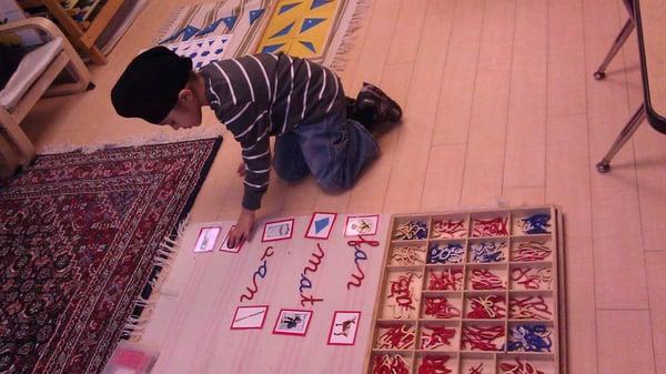 Moveable Alphabets.