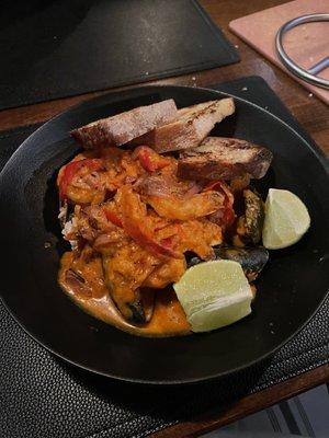 Brazilian seafood stew