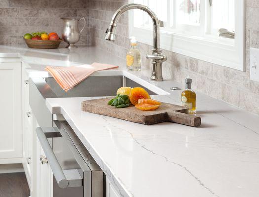 JCS Marble & Granite
Quartz Countertop
Color - Calacatta Ora