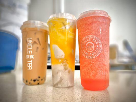 Brown Sugar Milk Tea   Coconut Mango Watermelon Agua Fresca