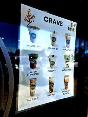 Crave popular drink if undecided at Crave