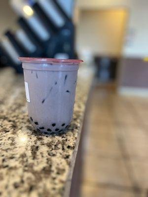 This is the Taro Milk Tea. Gorgeous!