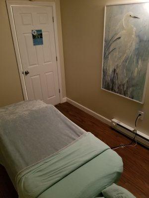 Our treatment rooms are warm and inviting.