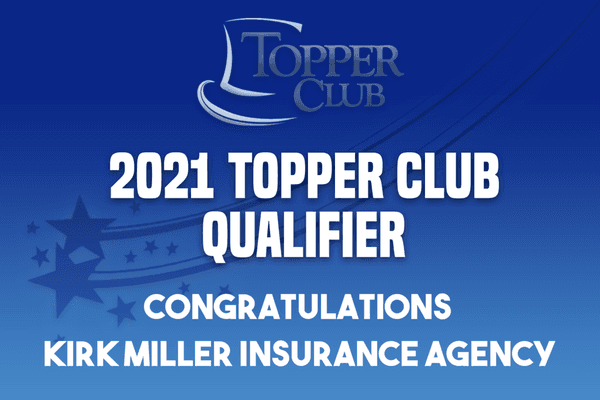 2021 Topper Club Award