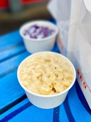 Mac & Cheese (and Creamy Coleslaw)