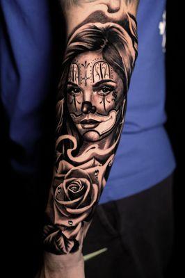 Payasa and rose tattoo