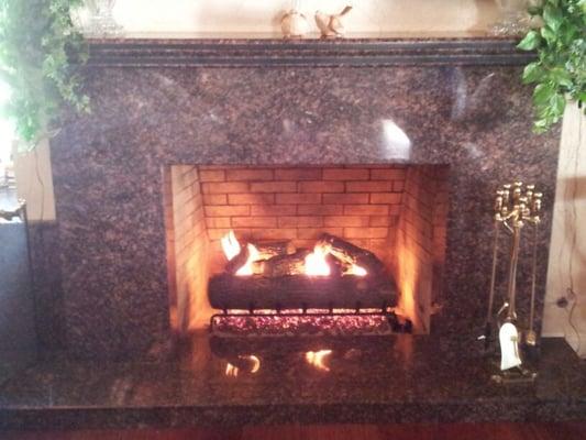 We install firelogs and glass systems, including remotes!