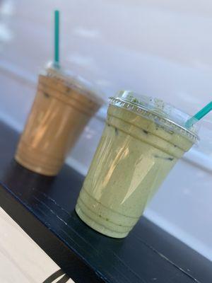 Sfv matcha and latte