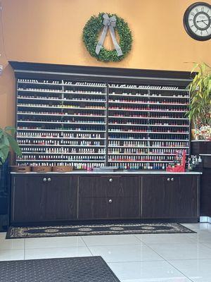 All the different nail polish + More.