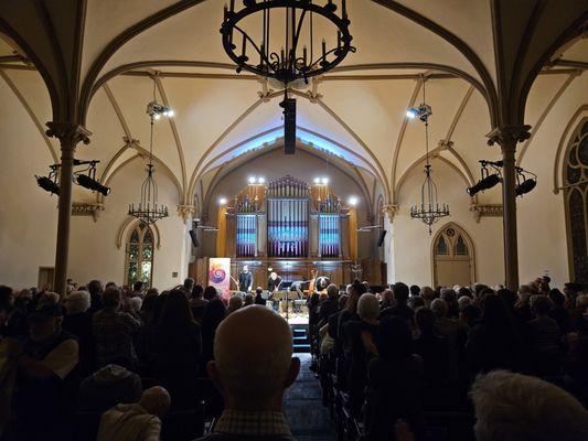 1/28/2024 - The Goldmund Quartet playing string quartets from Haydn, Borodin, and Beethoven at The Old Church