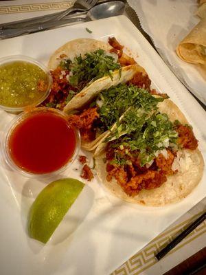 Chorizo tacos