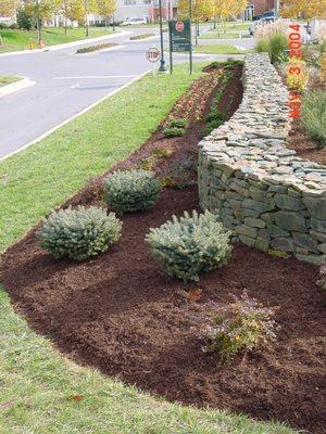 Premium mulch for curb appeal